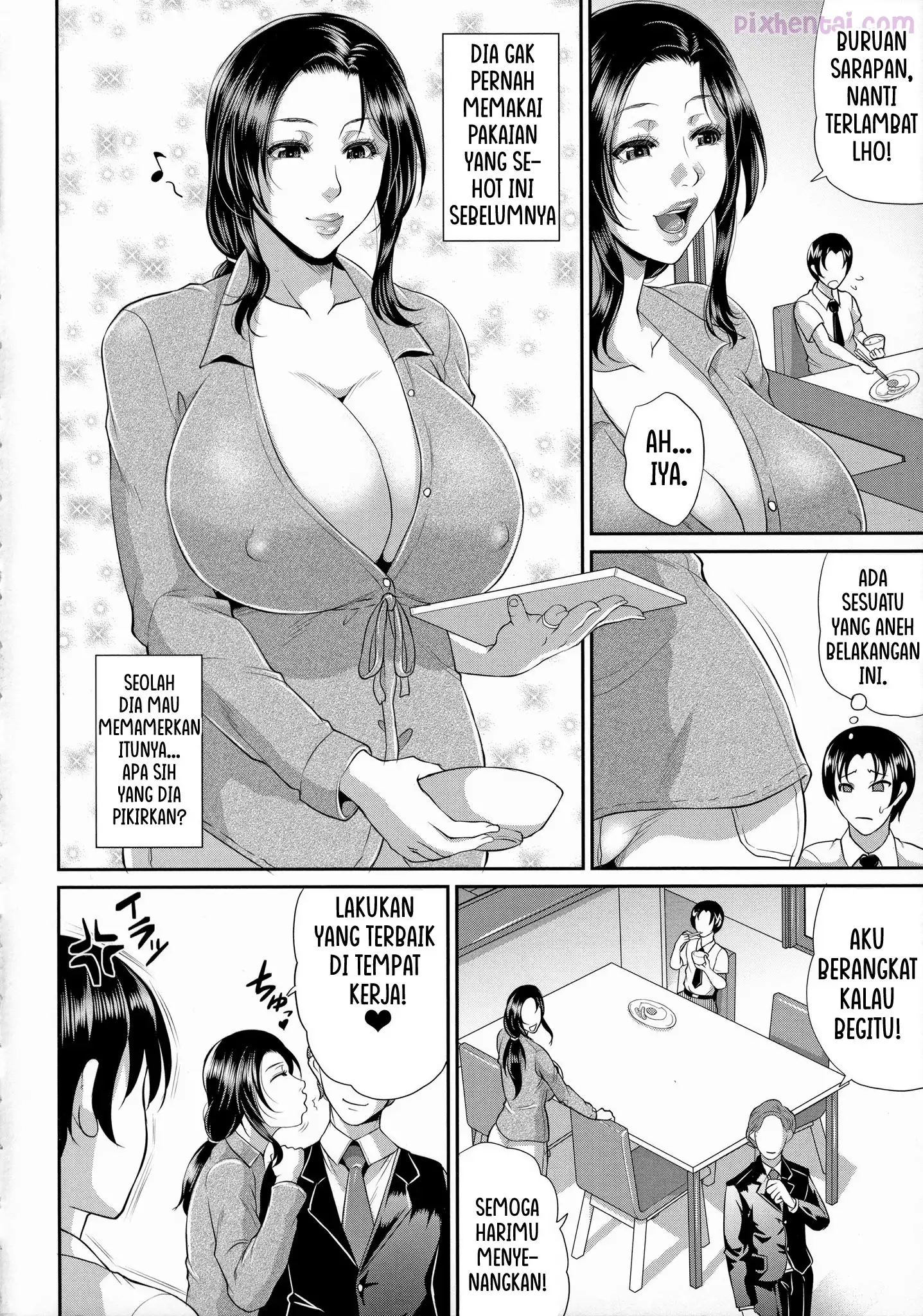 Komik hentai xxx manga sex bokep Uruwashi no Wife Convenient Mother 2